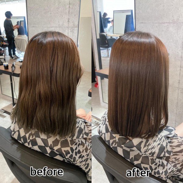 【縮毛矯正】before～after