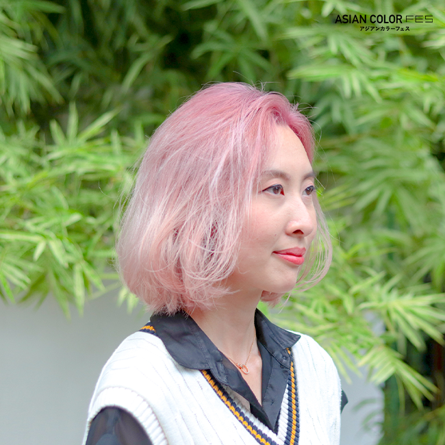 Asian color fes : Pink color