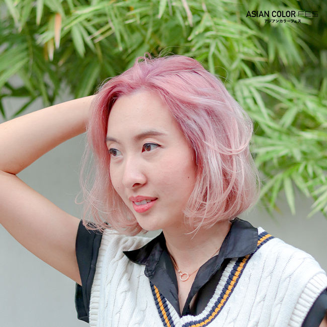 Asian color fes : Pink color
