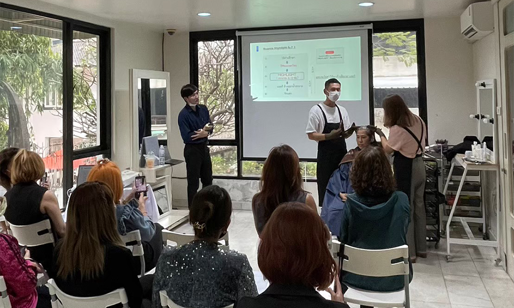 สัมมนาเปิดตัวผลิตภัณฑ์ Color Story PRIME สีปิดผมขาวใหม่! จากแบรนด์ ARIMINO