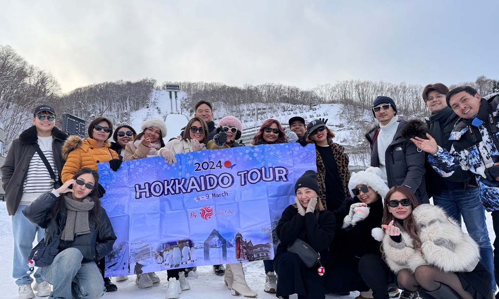 บริษัท flora CK ได้จัดกิจกรรมภายใต้หัวข้อ "JAPAN TRAINING HOKKAIDO" เพื่อเป็นการขอบคุณที่ลูกค้าร้านซาลอนได้ให้ความสนับสนุนเราเป็นอย่างดี