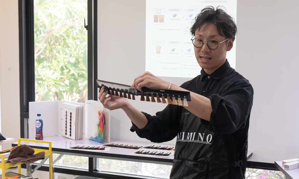 ARIMINO Hair Color Control: งานเวิร์กช็อปสุดพิเศษเรื่องการควบคุมสีผมกับ Mr. Hirabayashi, Educator จาก Arimino