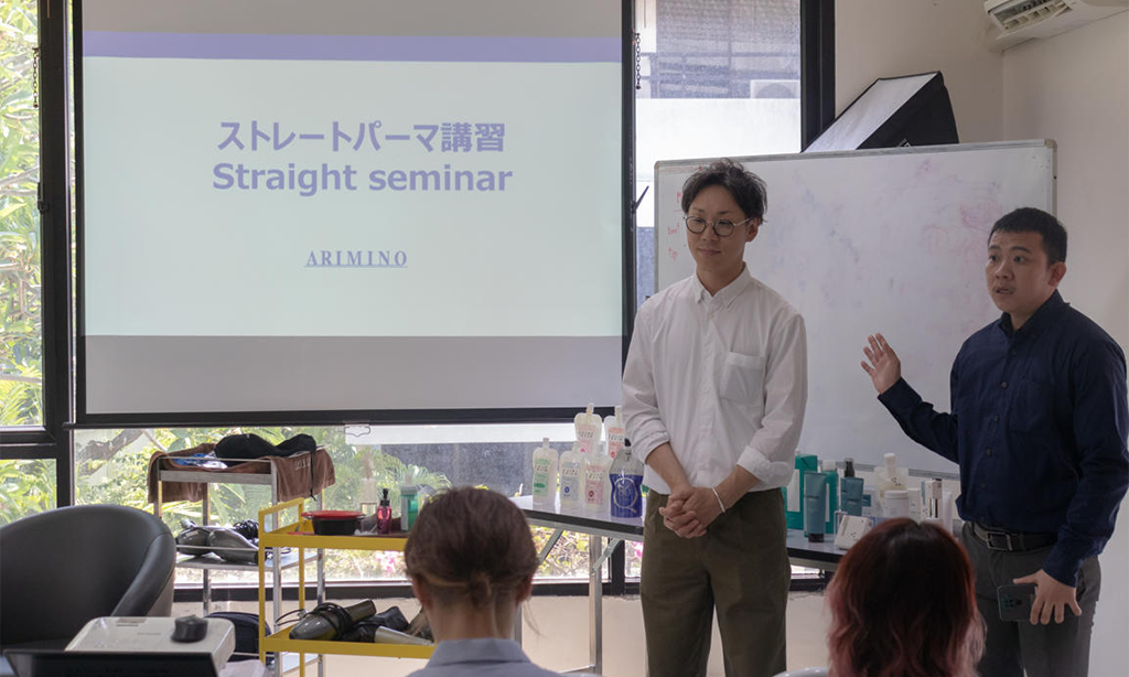 Sleek & Shine: งานเวิร์กช็อปยืดผมตรงธรรมชาติและ Rebonding ด้วย Cosme Cream และ Quoline