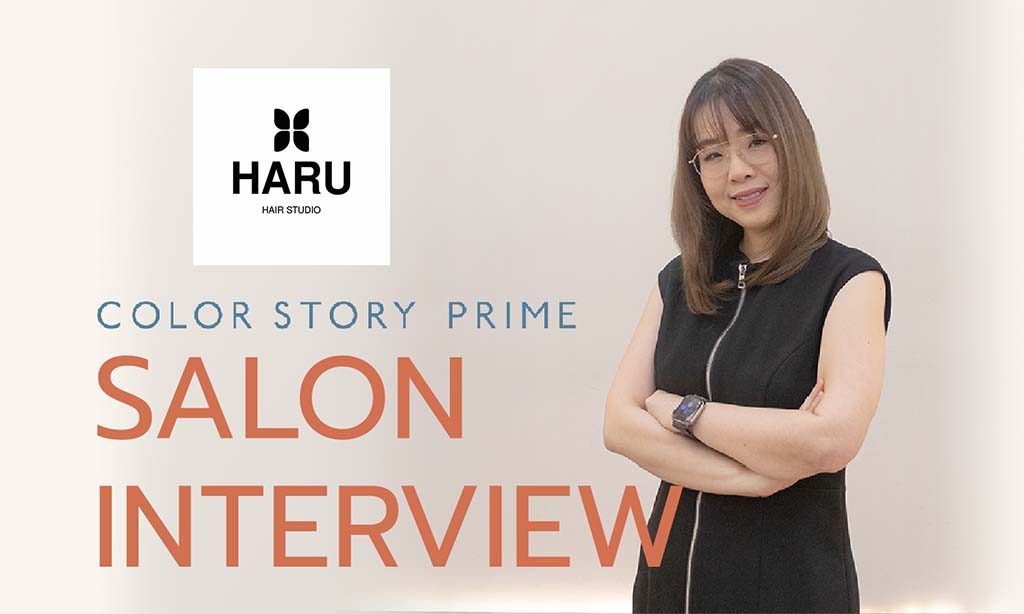 ไขความลับการเลือกสีปิดผมขาวกับ “Color Story Prime” โดยคุณมุ่ย Haru Hair Studio