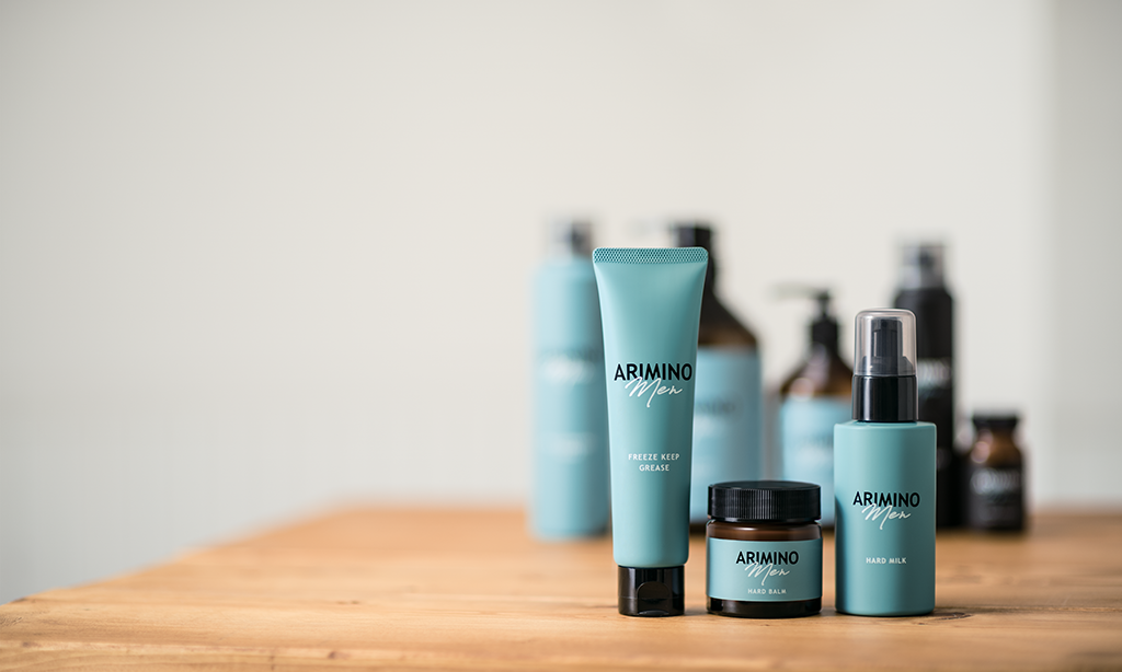 ARIMINO MEN ผลิตภัณฑ์จัดแต่งทรงผมใหม่!