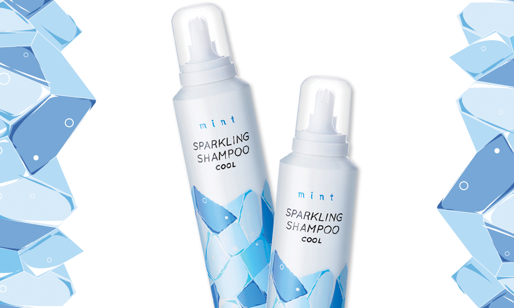 แชมพูโซดาสปาสูตรเย็น Mint Sparkling shampoo