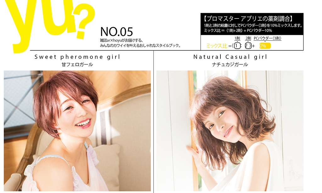 [HOYU] Are yu? #5 : MODEL RECIPE กับสไตล์ SWEET PHEROMONE GIRL และ NATURAL CASUAL GIRL