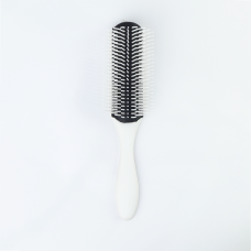 DENMAN D4 BRUSH 9LINES 214mm WHITE