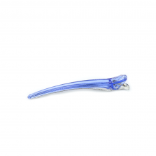 E CLIP LL SIZE 138mm 6pc PACK CLEAR BLUE