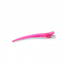 E CLIP LL SIZE 138mm 6pc PACK CLEAR PINK