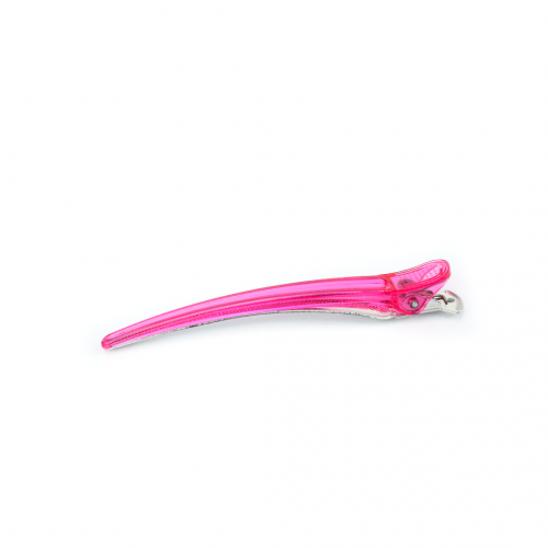 E CLIP LL SIZE 138mm 6pc PACK CLEAR PINK
