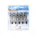 E CLIP M SIZE 104mm 10pc PACK BLACK