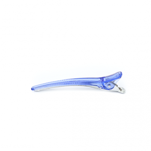 E CLIP M SIZE 104mm 10pc PACK CLEAR BLUE
