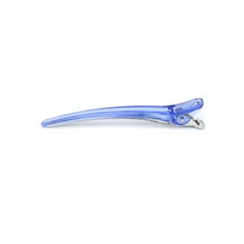 E CLIP L SIZE 121mm 10pc PACK CLEAR BLUE