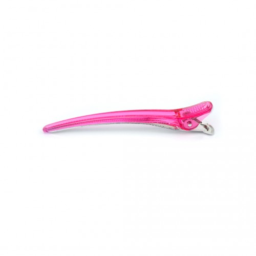 E CLIP L SIZE 121mm 10pc PACK CLEAR PINK