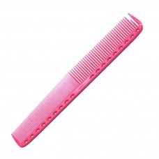Y.S.PARK FINE CUTTING COMB ExTRA LONG YS-335 FLAT TOOTH 215mm PINK