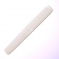 Y.S.PARK FINE CUTTING COMB ExTRA LONG YS-335 FLAT TOOTH 215mm WHITE
