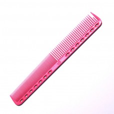 Y.S.PARK FINE CUTTING COMB YS-339 FLAT TOOTH 180mm PINK