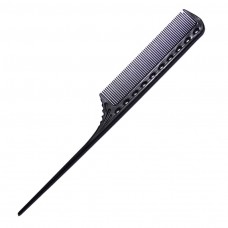 Y.S.PARK QUICK WINDING TAIL COMB YS-101 216mm CARBON BLACK