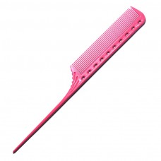 Y.S.PARK QUICK WINDING TAIL COMB YS-101 216mm PINK