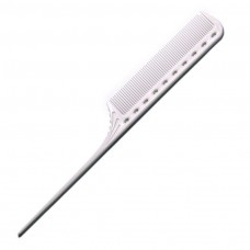 Y.S.PARK QUICK WINDING TAIL COMB YS-101 216mm WHITE