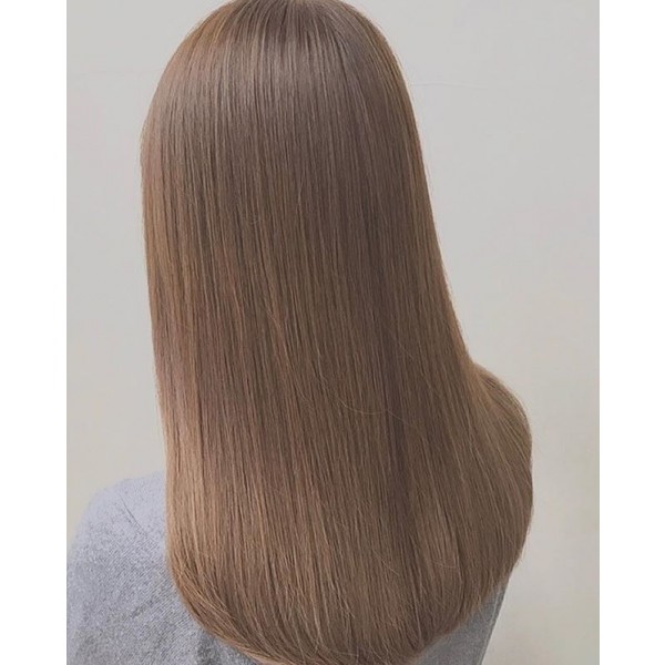 Flax Brown (ash) colour with Treatment 