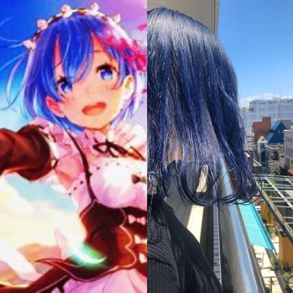 レムブルー  暗めの色もオシャレ