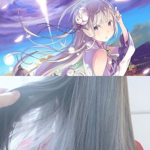 エミリアグレー️ ブリーチは数回必要です！！