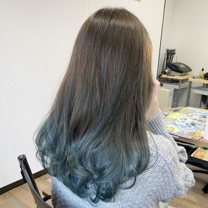 gradation color bay leaf