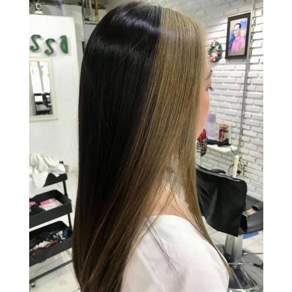 ทำสีผม พร้อมการบำรุงทุกขั้นตอน